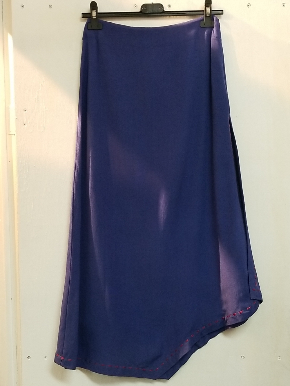 Asymmetrical Cobalt Blue Women's Skirt